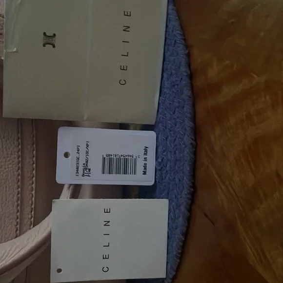 Beautiful Soft Celine Pink Leather Boogie Bag Silver Logo w/Dustbag + Tags - Picture 7 of 15